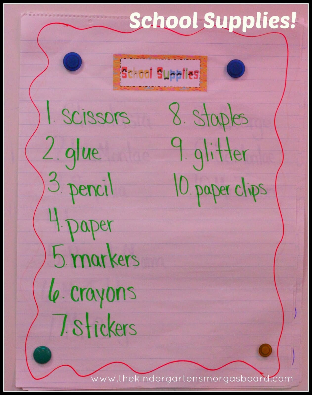 A Kindergarten Saturday Kindergarten Post The