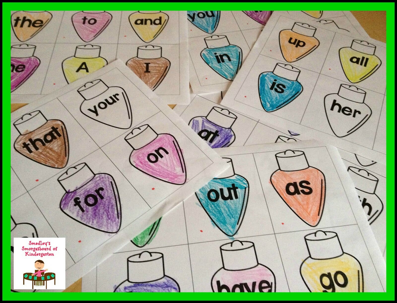 Sight Words Galore! – The Kindergarten Smorgasboard