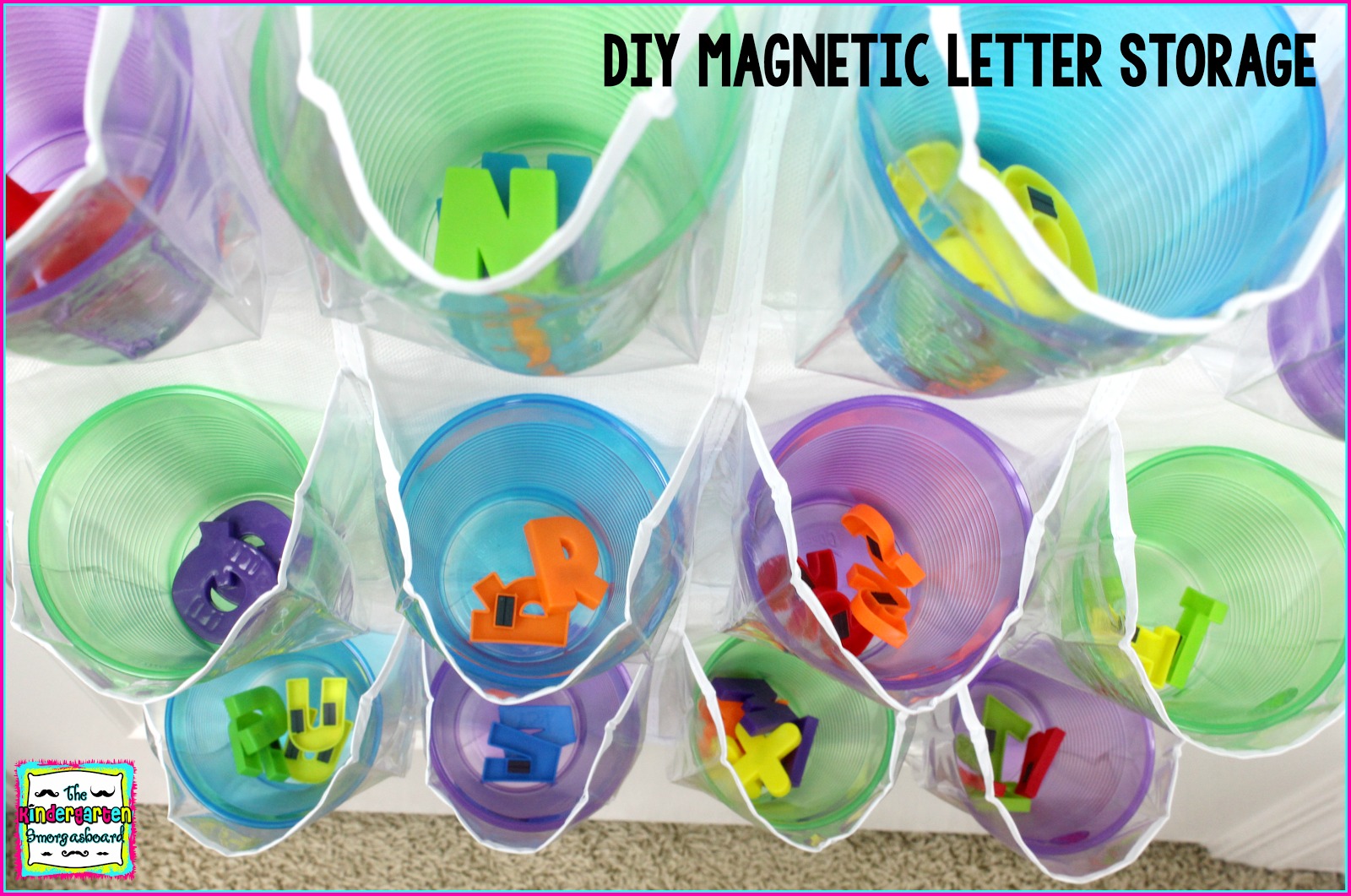 DIY Letter Storage! The Kindergarten