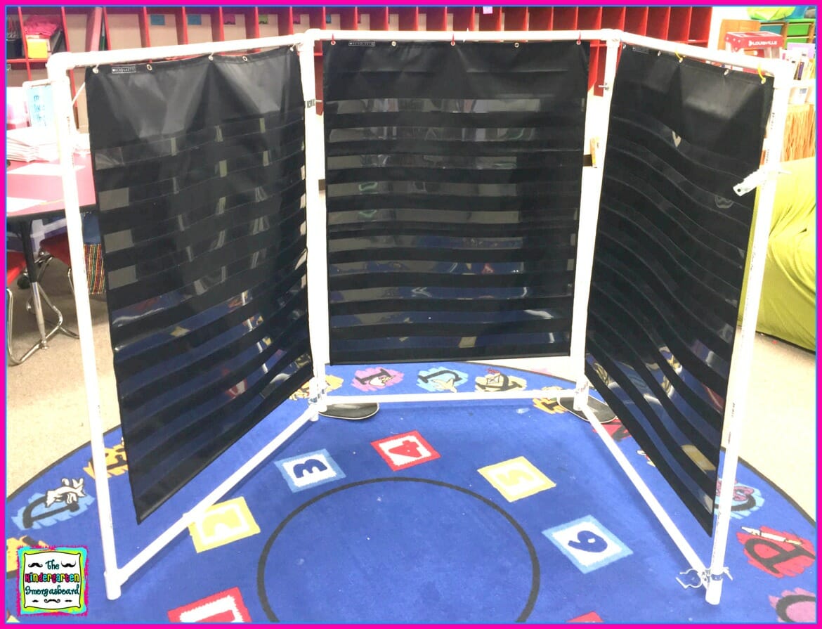 Pocket Chart Stand DIY 4 Sided Pocket Chart Stand The Kindergarten