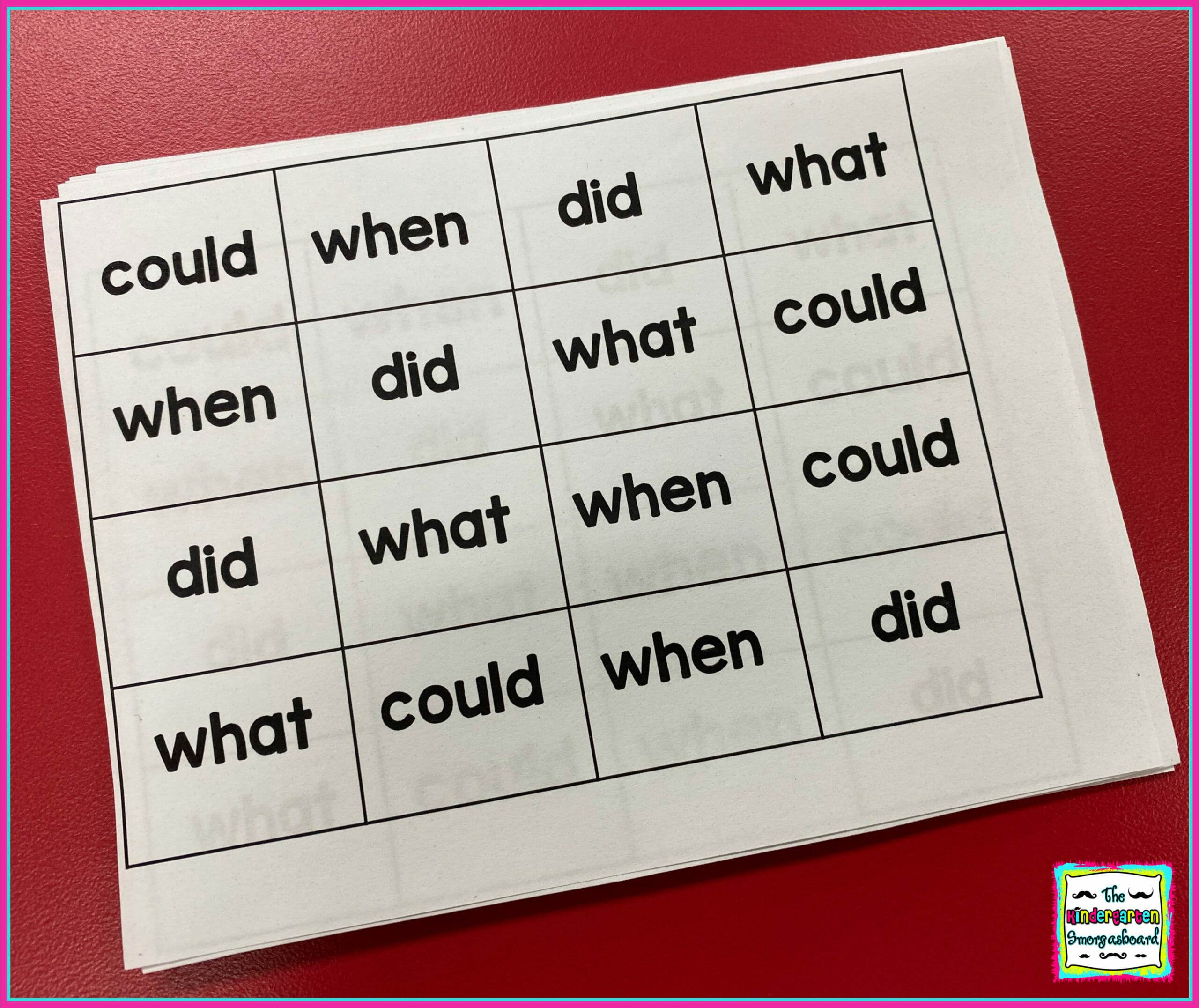 Sight Word 60 The Kindergarten Smorgasboard