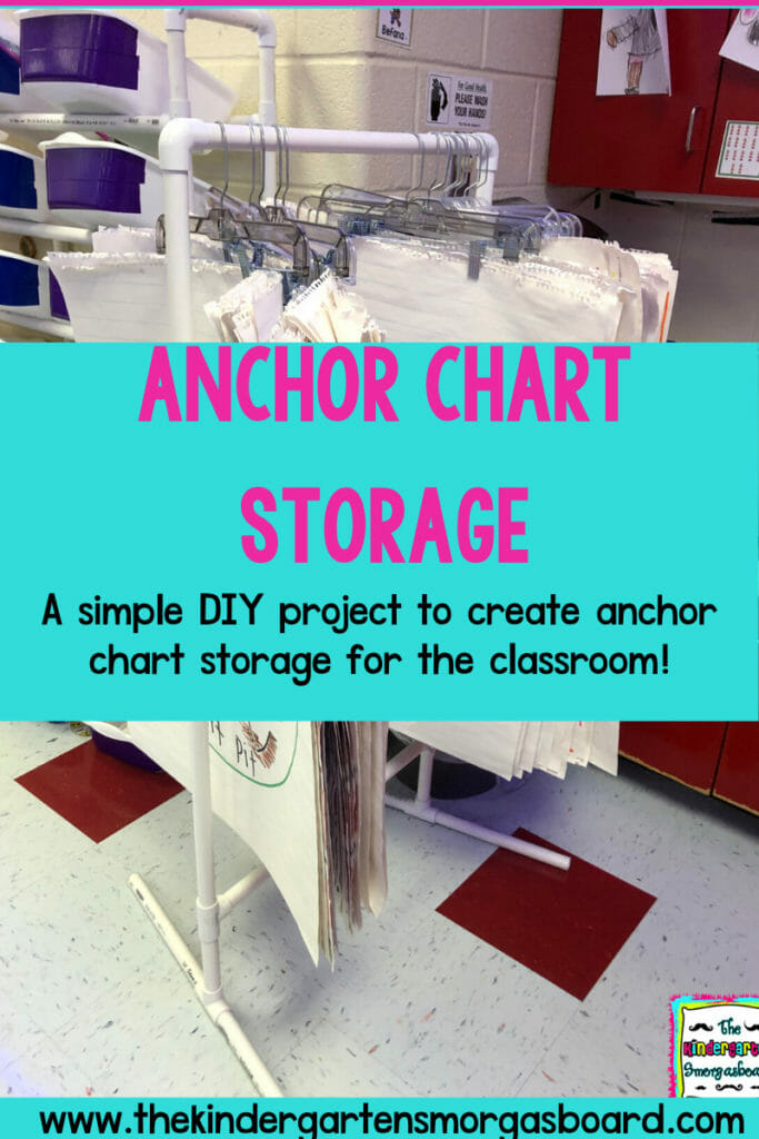 Anchor Chart Storage Rack