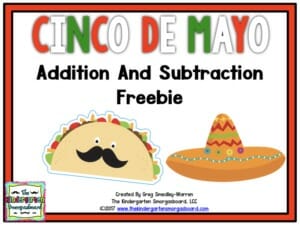 cinco de mayo kindergarten