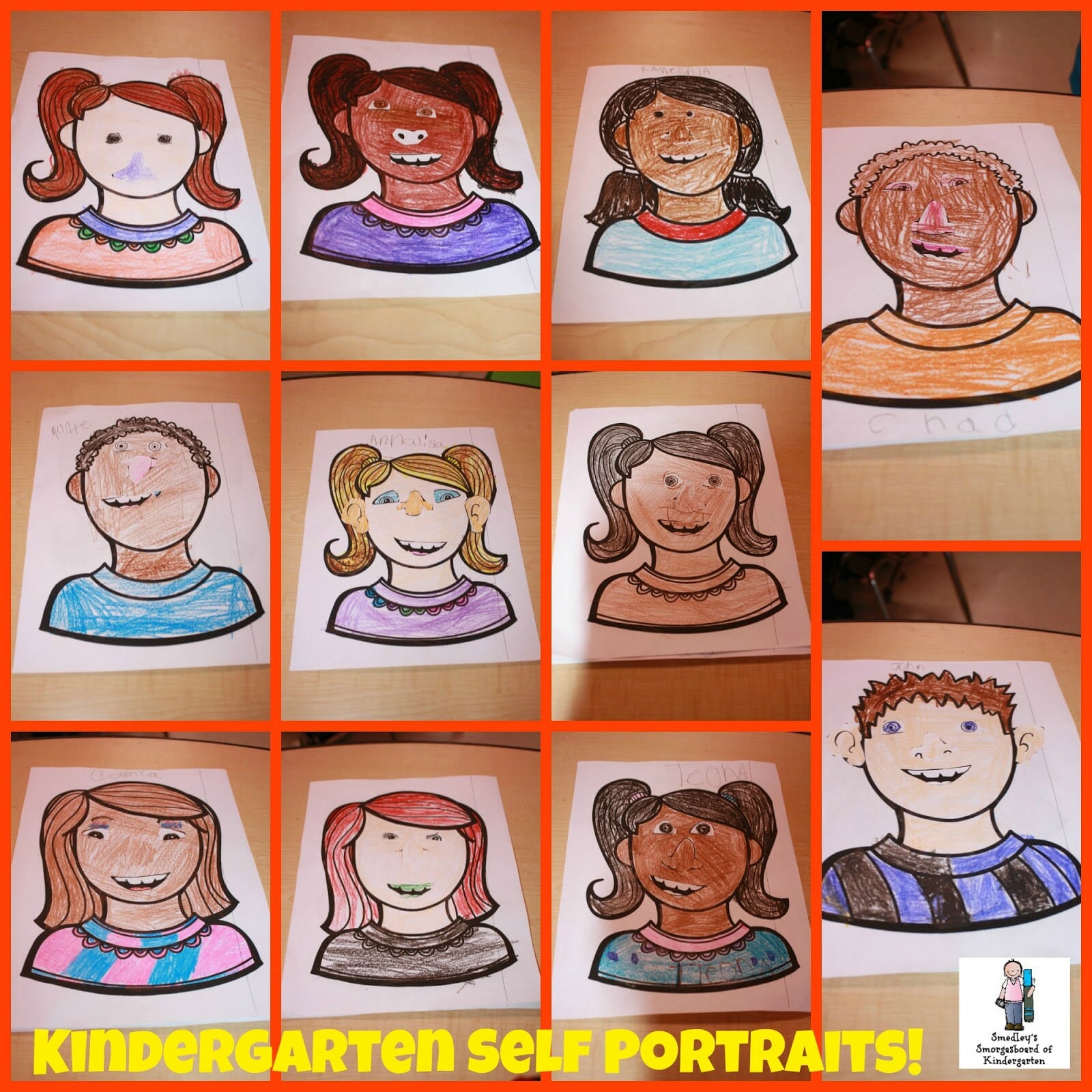 a-kindergarten-smorgasboard-of-self-portraits-the-kindergarten