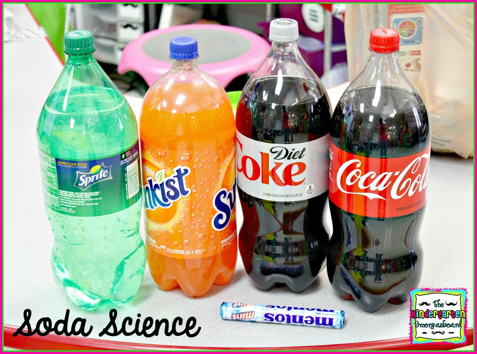 science experiments with soda