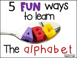 Learning The Alphabet! 3 Tips – The Kindergarten Smorgasboard