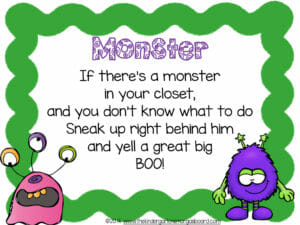 monster poem