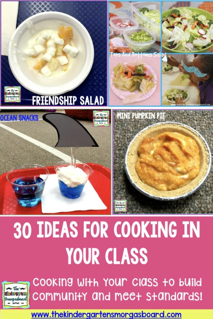 cooking in your classroom