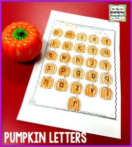 pumpkin-letters