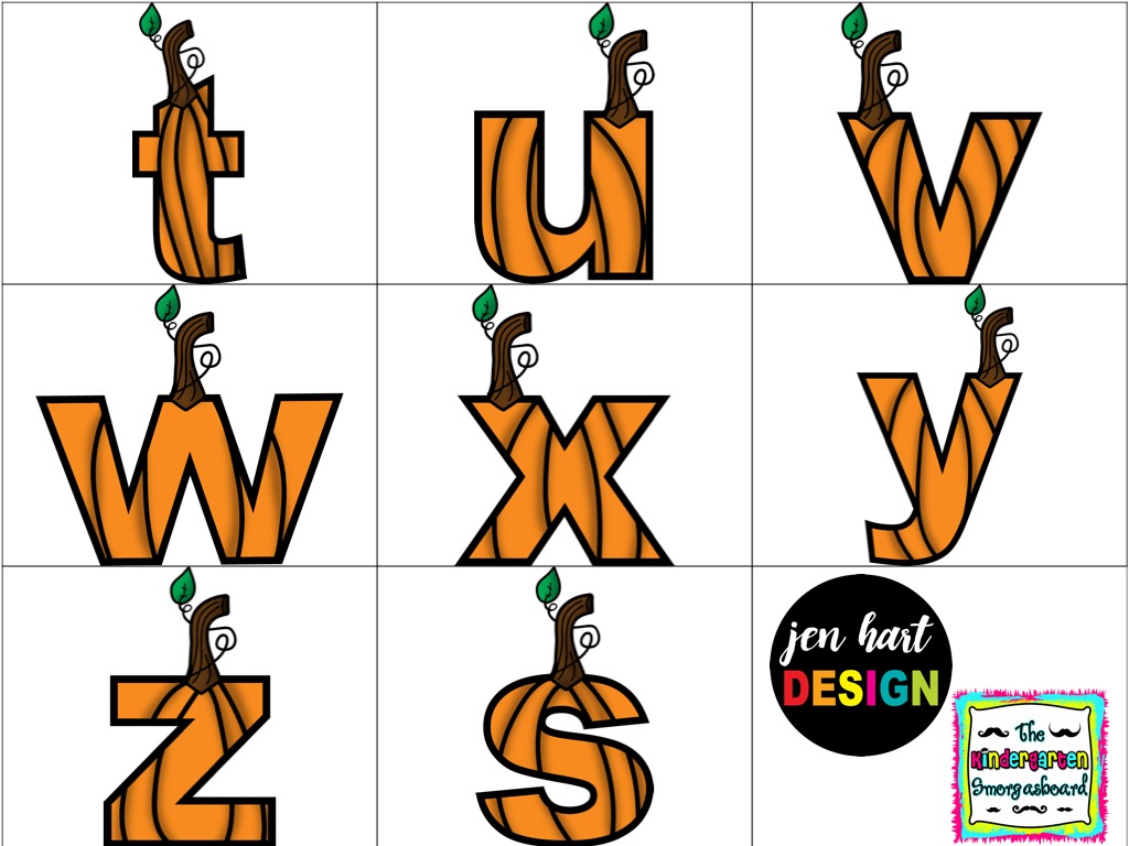 pumpkin-letters-003 – The Kindergarten Smorgasboard