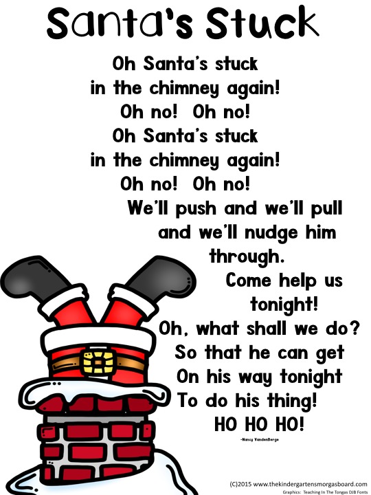 Santas-stuck-poem-001 – The Kindergarten Smorgasboard