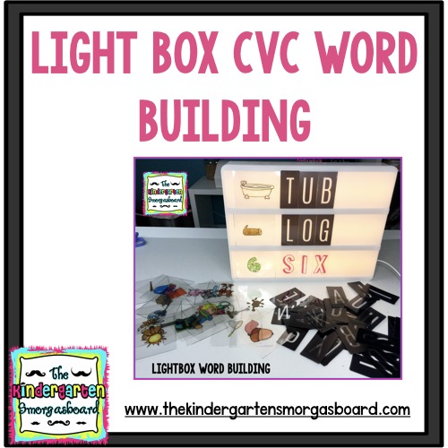 lightbox cvc word building
