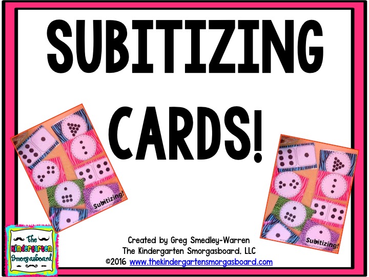 Subitizing Video – The Kindergarten Smorgasboard