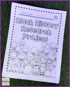 black history month research project