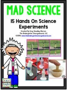 kindergarten science experiments