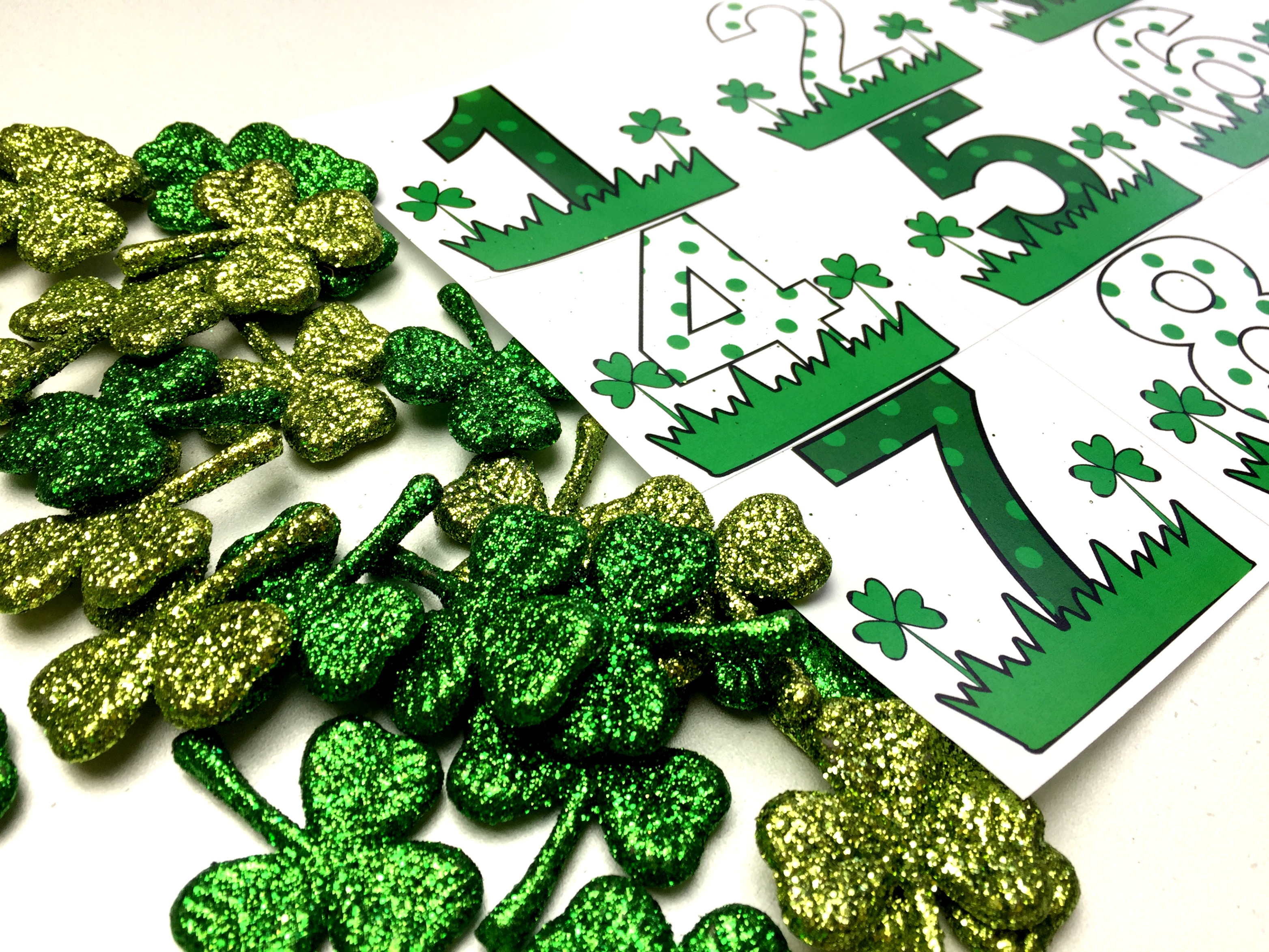 shamrock numbers cover The Kindergarten