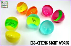 sight word eggs