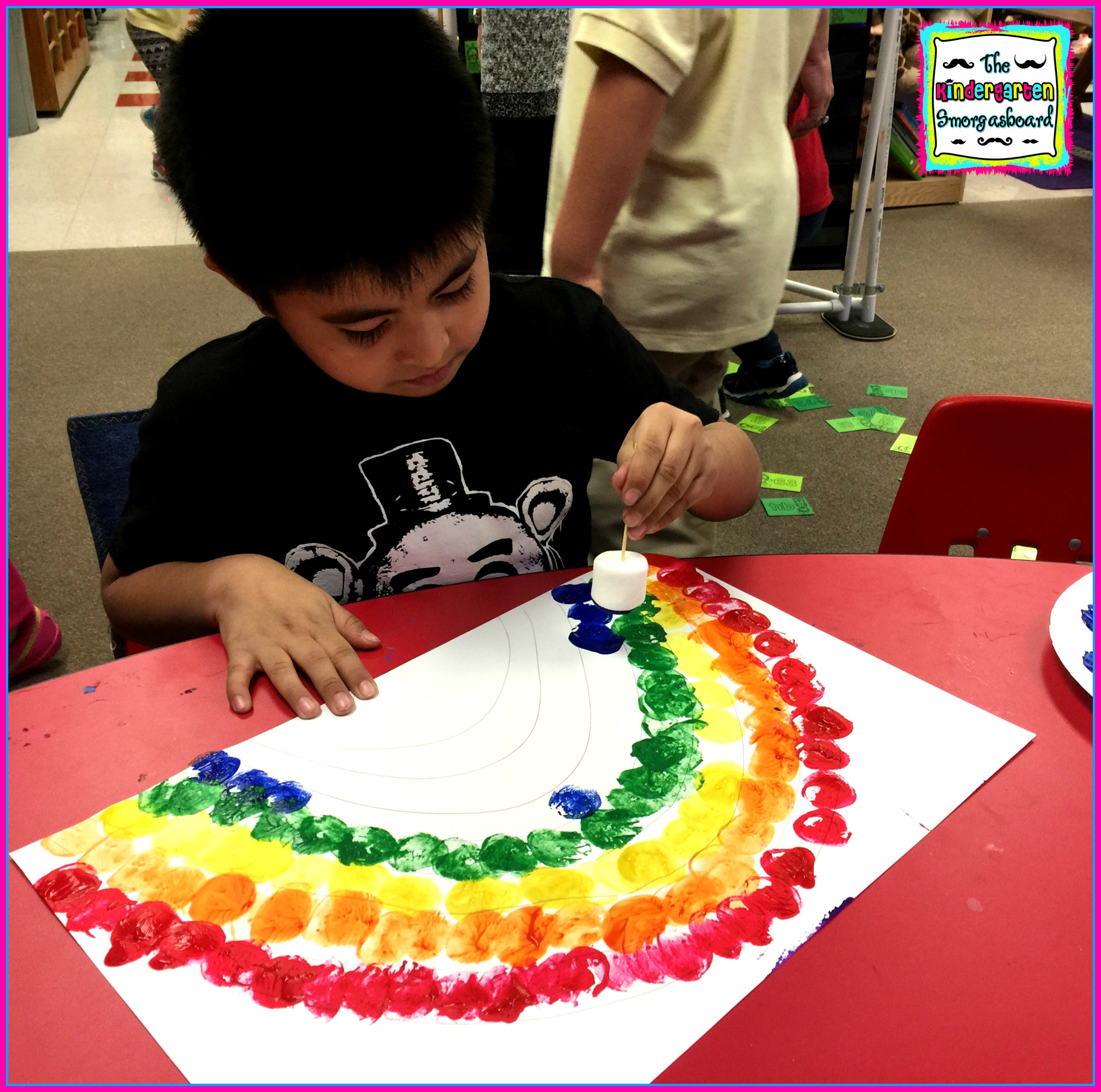 marshmallow rainbow – The Kindergarten Smorgasboard