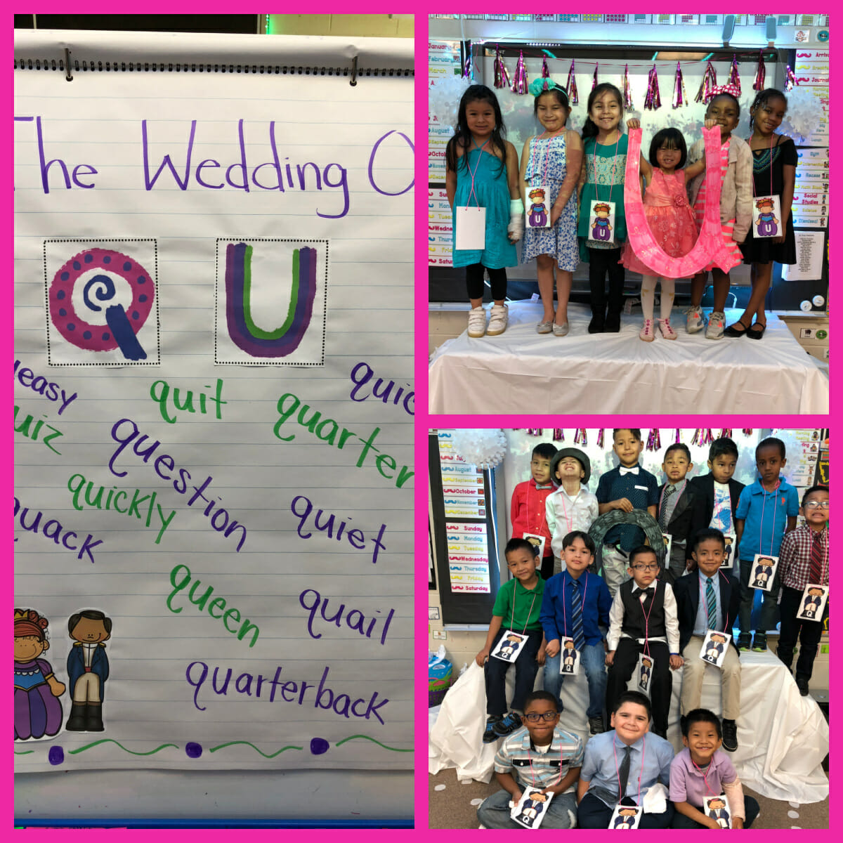 wedding of q and u – The Kindergarten Smorgasboard