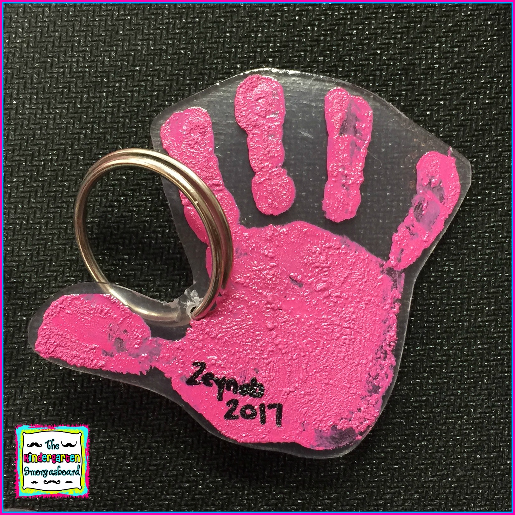 Mother's Day Shrinky Dink Keychains - Simply Kinder