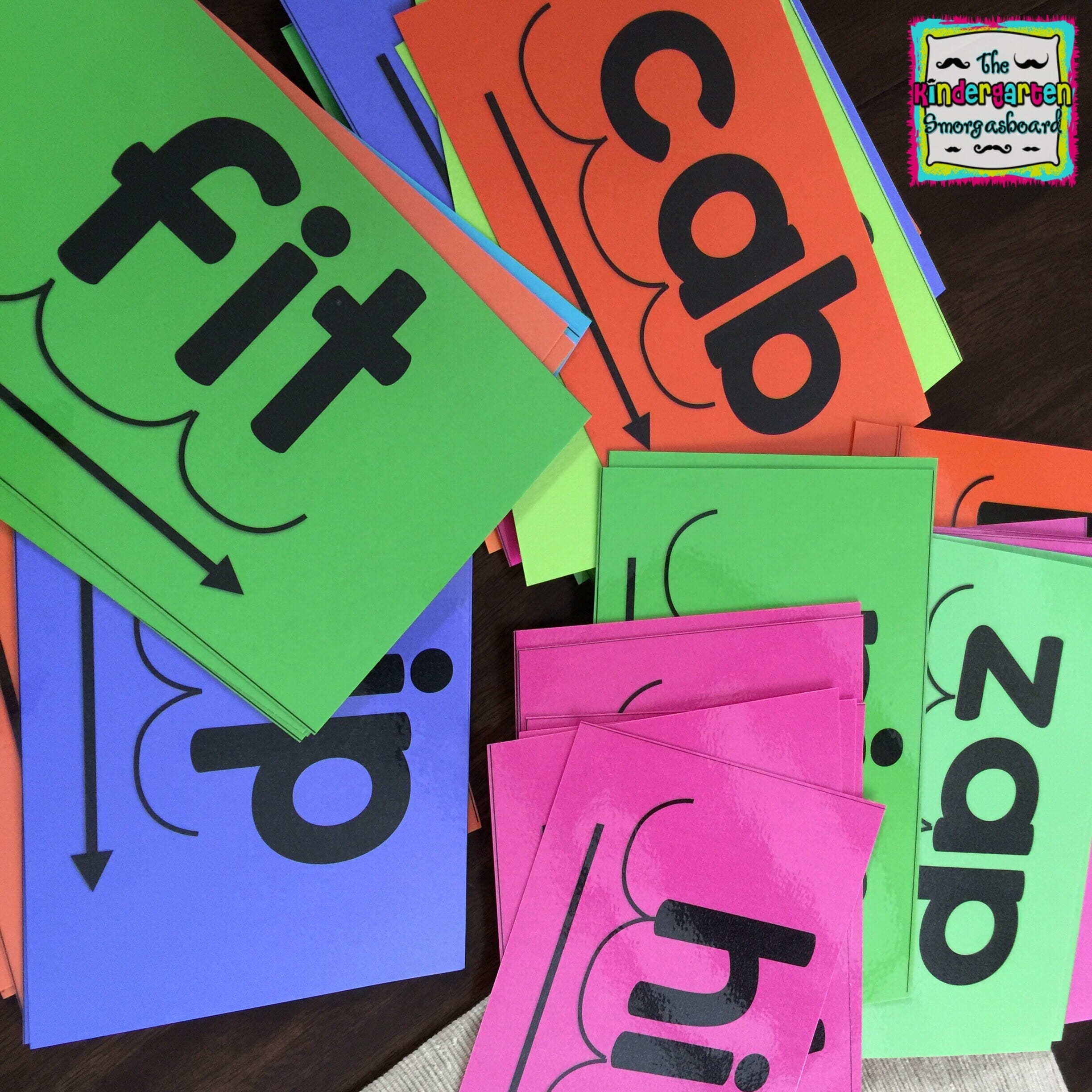 mini anchor chart stand The Kindergarten