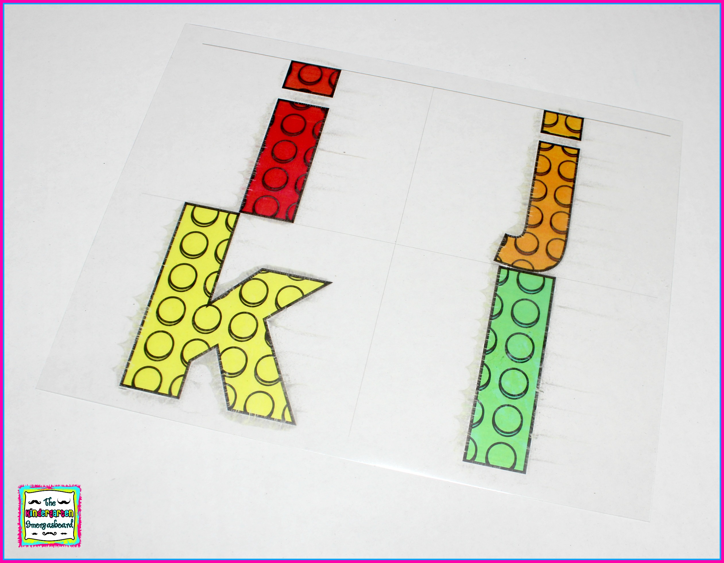 brick letter printing – The Kindergarten Smorgasboard