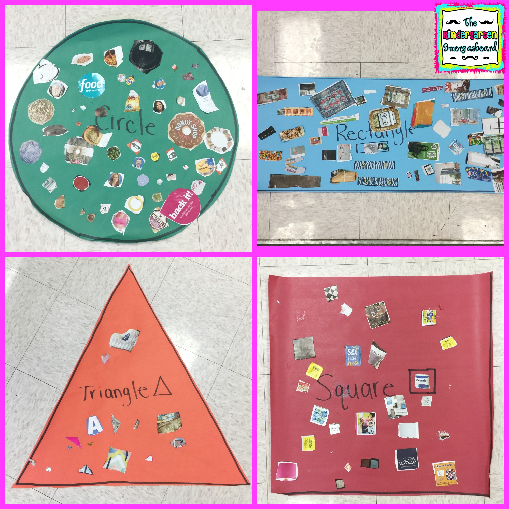 2d Shapes Sorts And Anchor Charts – The Kindergarten Smorgasboard