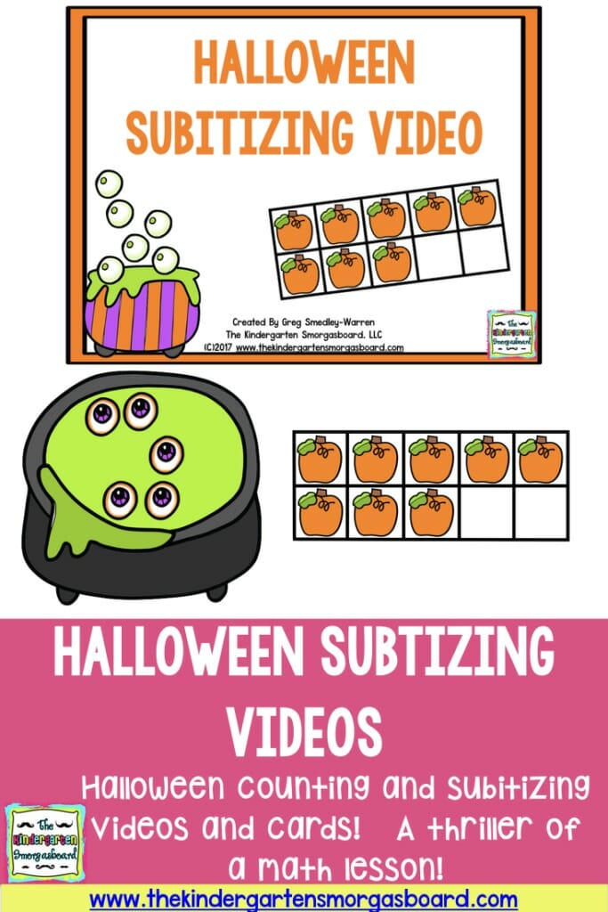 Halloween Counting And Subitizing