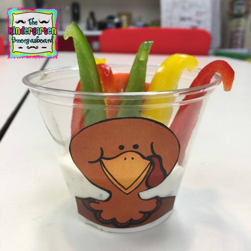 kindergarten turkey snack