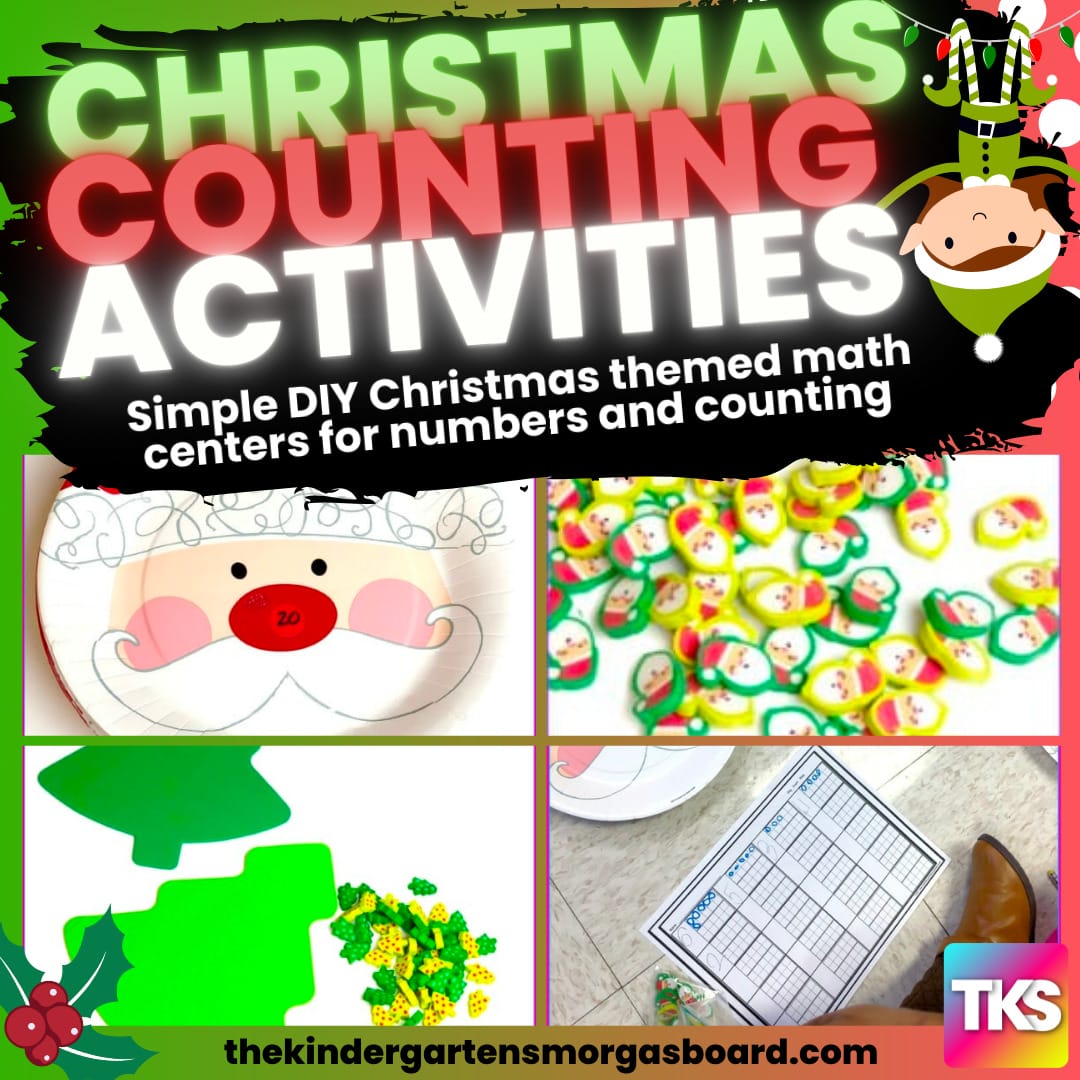 Christmas Counting Activities | The Kindergarten Smorgasboard