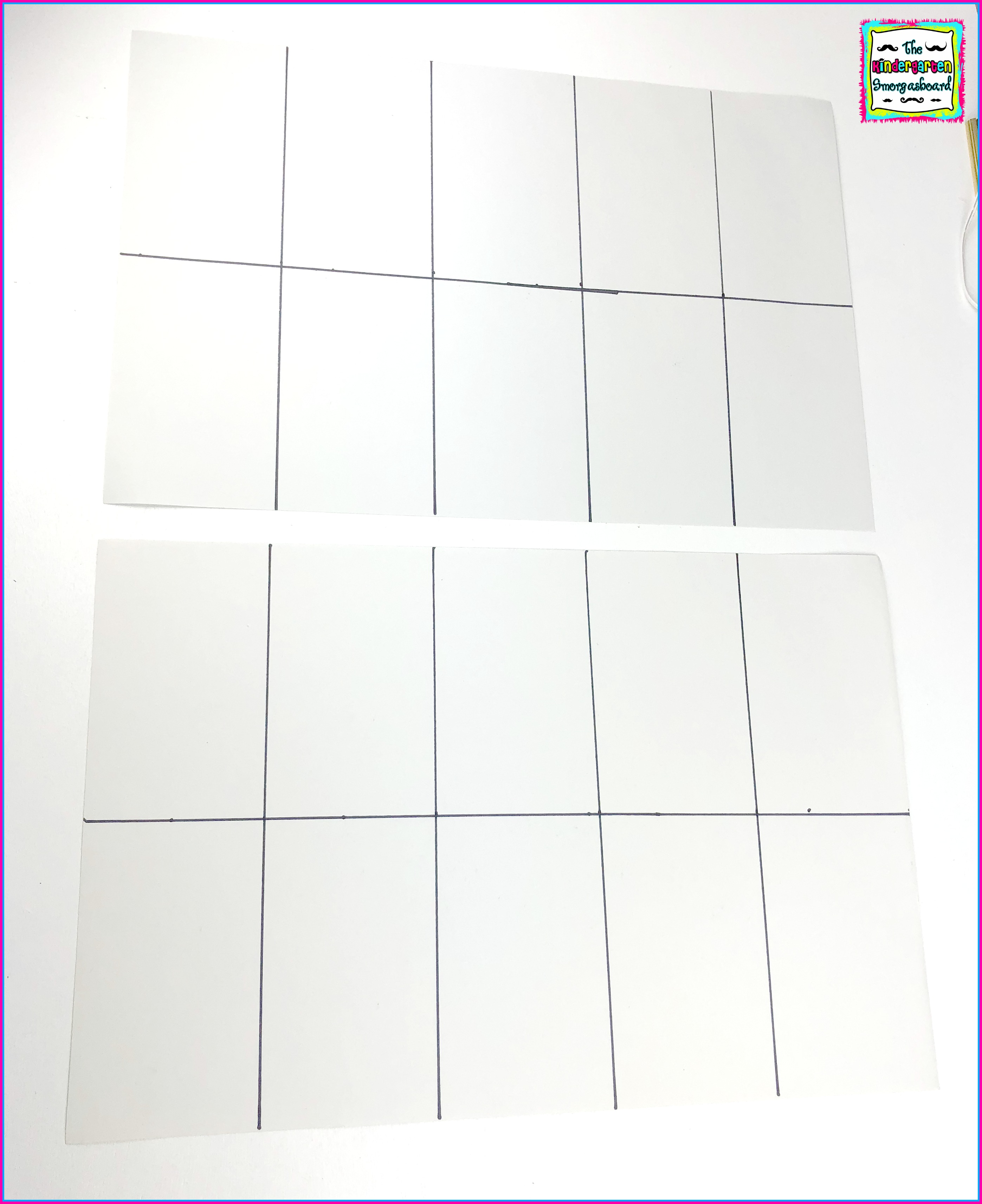 jumbo ten frames The Kindergarten