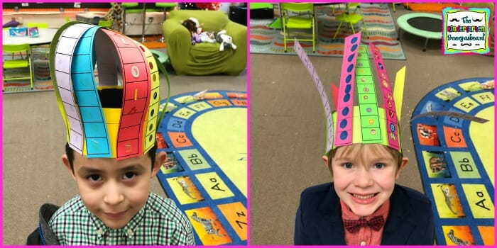 100th day of school hats