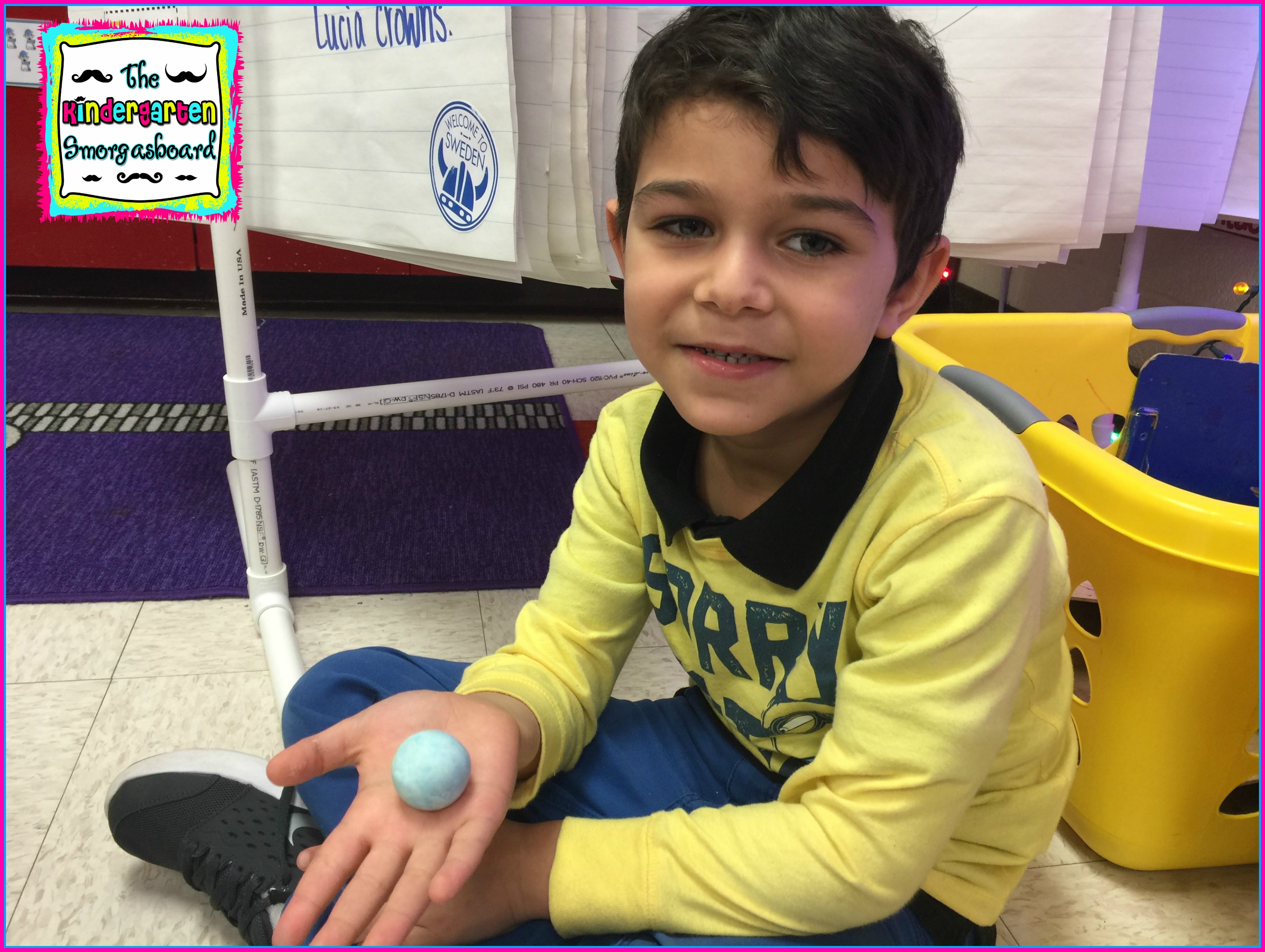 make your own bouncy ball The Kindergarten