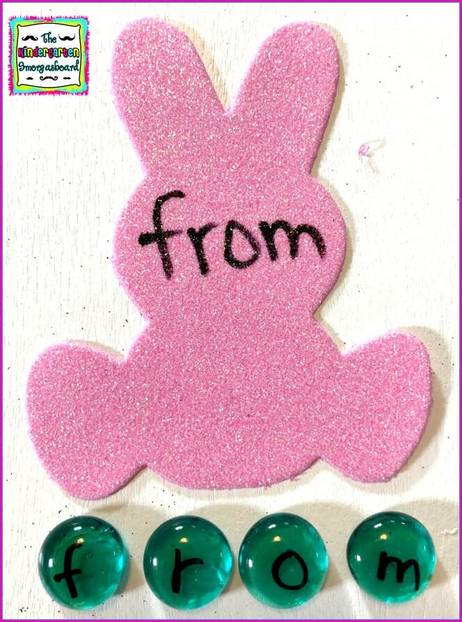 easter sight words