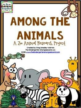 kindergarten zoo animals