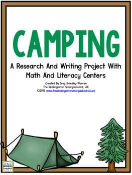 kindergarten camping theme