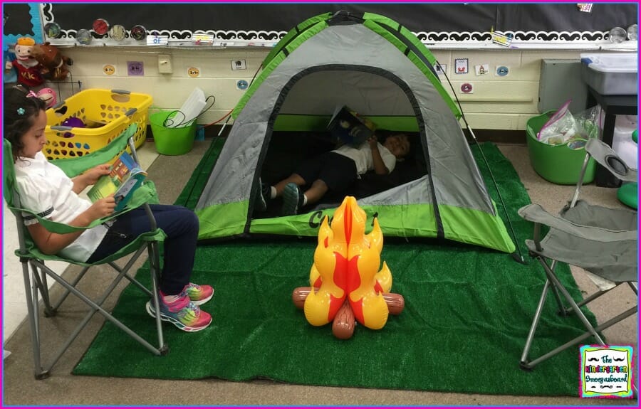 kindergarten camping