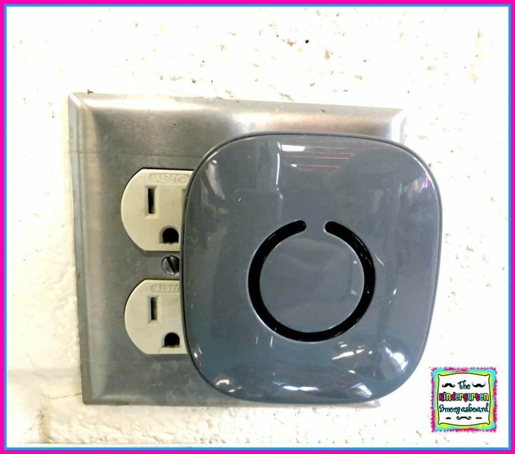wireless doorbell in the classroom