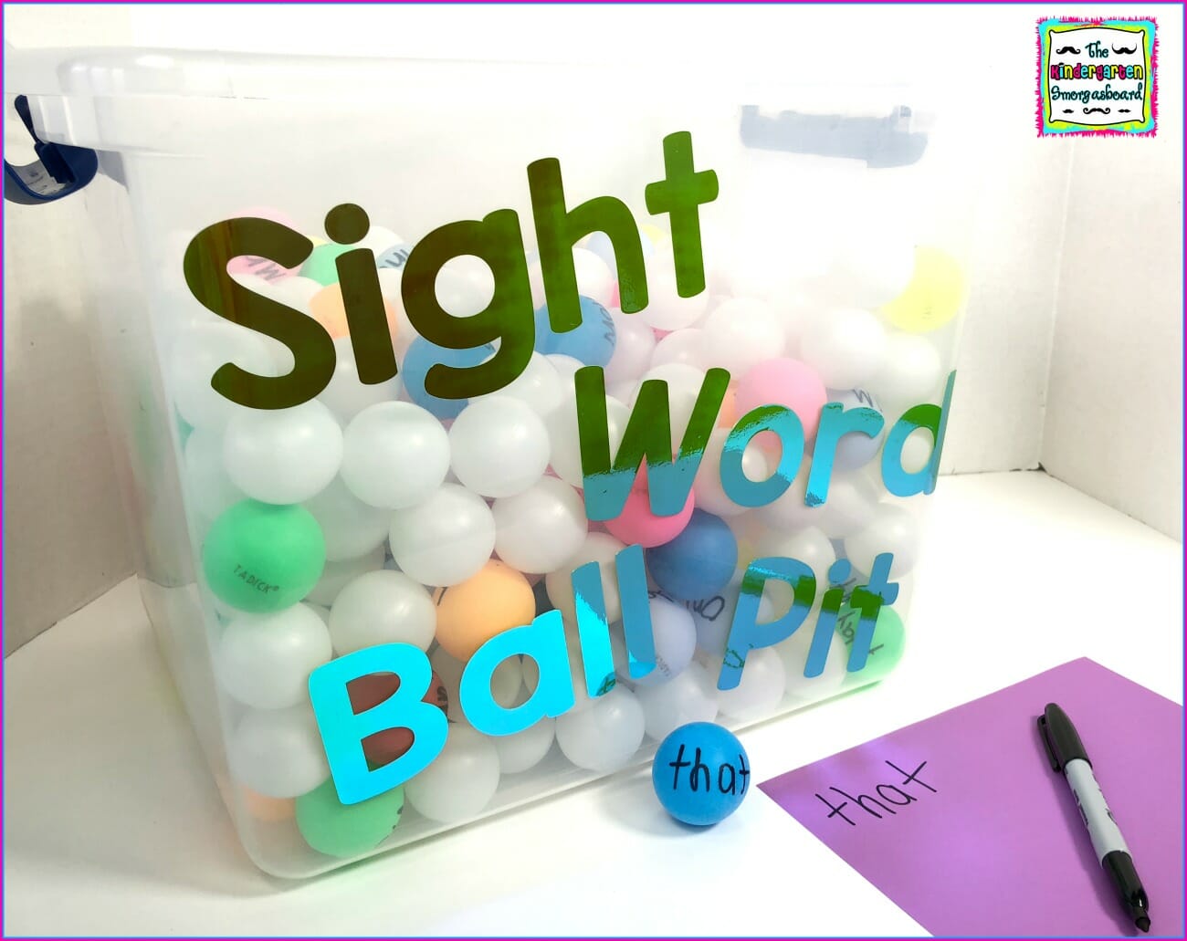 Word ball. Five balls Word.