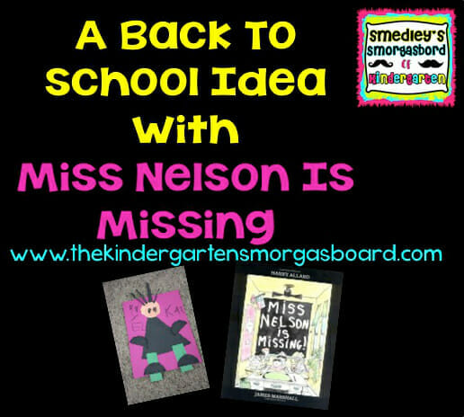 miss nelson is missing book