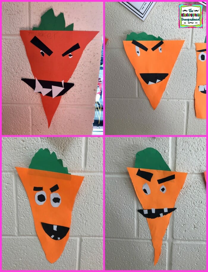 creepy carrots art projects