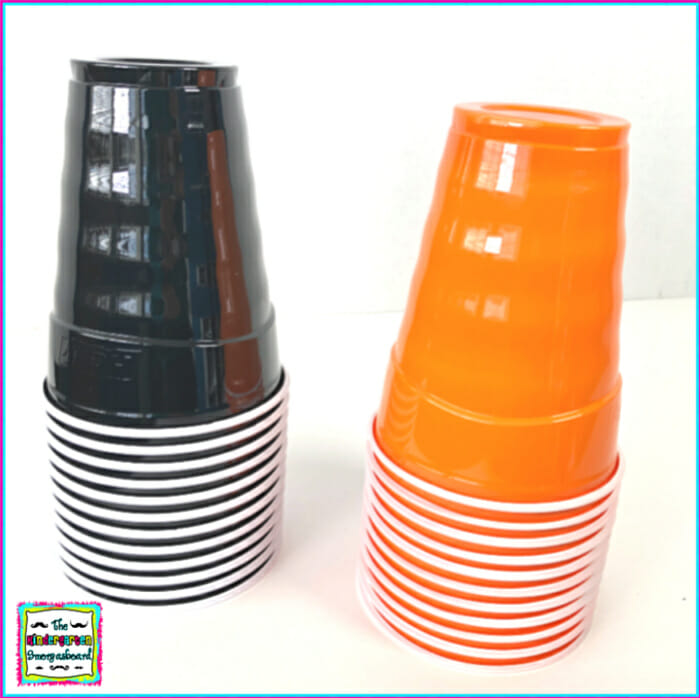 ten frames stacking cups