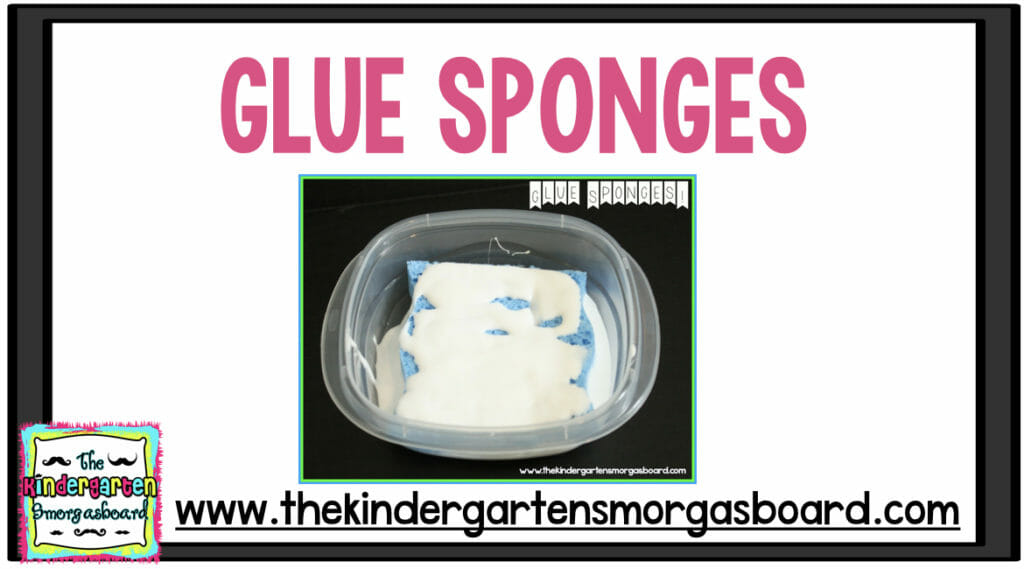 glue sponges