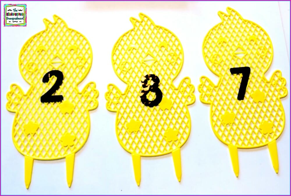 Easter Subtraction Activity – The Kindergarten Smorgasboard