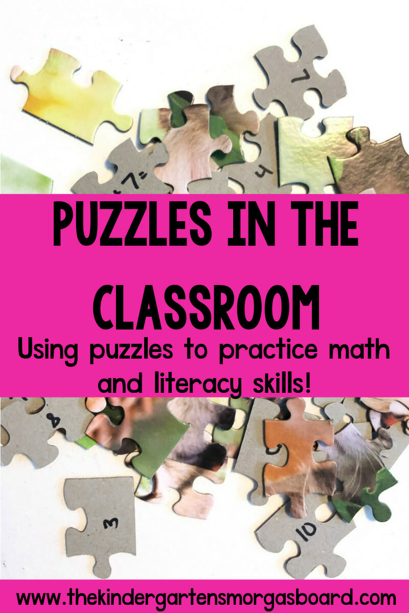 Puzzles In The Classroom The Kindergarten