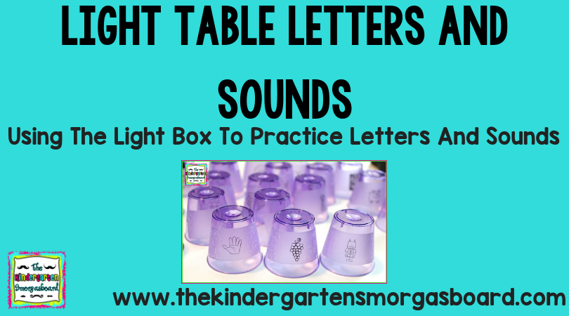 Welcome to Glamorgan Kindergarten Blog : Light Table Delight