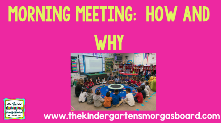 Classroom Questions – The Kindergarten Smorgasboard