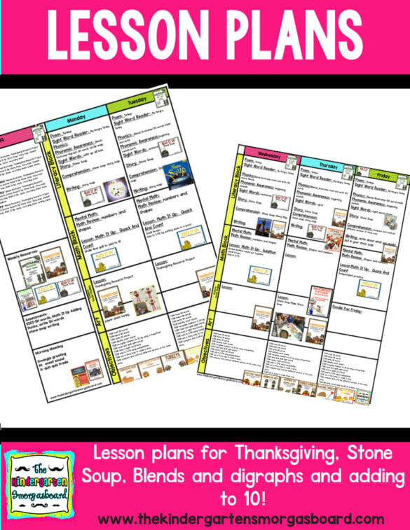 Stone Soup Schedulin Sunday The Kindergarten