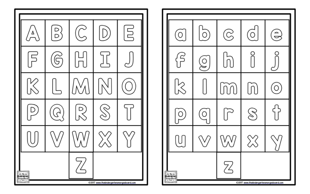 Glitter Letters Clipart – The Kindergarten Smorgasboard Online Store