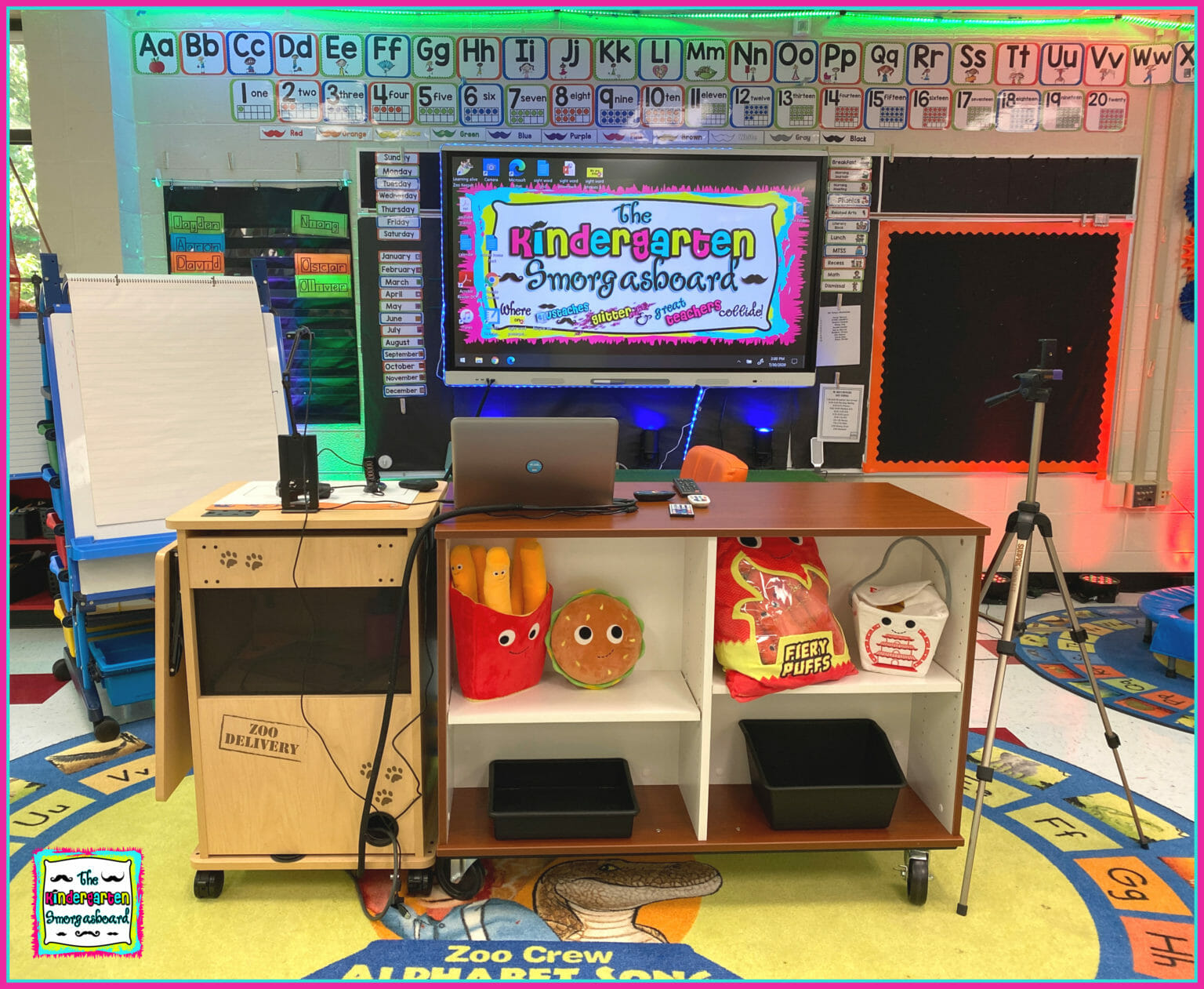 Virtual Classroom Setup The Kindergarten